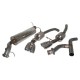 Echappement double sortie inox pour RANGE ROVER P 38 2.5 TD Double 'S' exhaust - 1