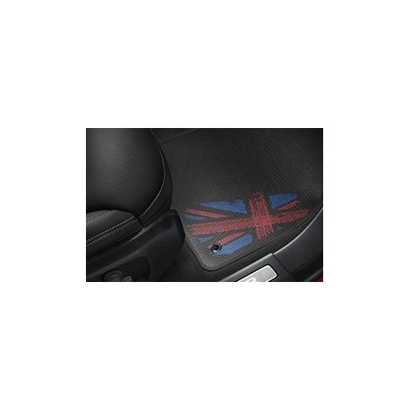 RANGE ROVER EVOQUE Union Jack mat floor carpet set - Color Land Rover Genuine - 1