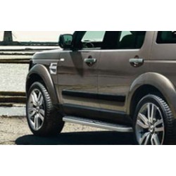 DISCOVERY 3/4 body sides black mouldings Land Rover Genuine - 1