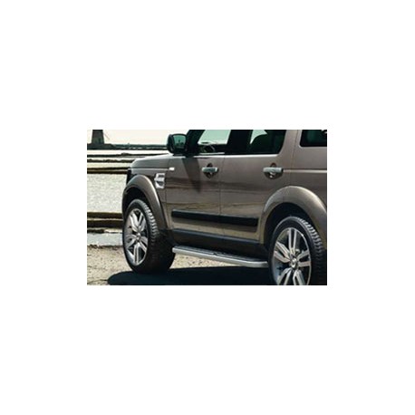 Baguettes ou moulures latérales de protection noires pour DISCOVERY 3/4 Land Rover Genuine - 1