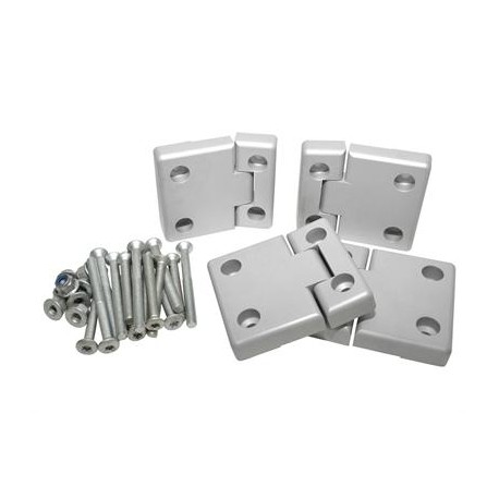 DEFENDER/SERIES aluminium 2 row door hinges Britpart - 1