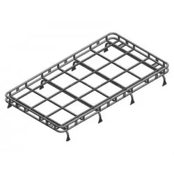 Galerie SAFETY DEVICES avec pieds pour DEFENDER 110 hard top/SW