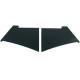 Wing protector rear black (plain) for DEFENDER 90 Bearmach - 1