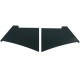 Wing protector rear black (plain) for DEFENDER 90 Bearmach - 1