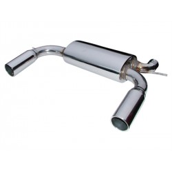 FREELANDER 1 1.8 petrol stainless steel exhaust system Double 'S' exhaust - 1