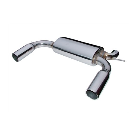 FREELANDER 1 1.8 petrol stainless steel exhaust system Double 'S' exhaust - 1