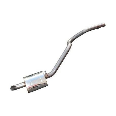 Silencieux arrière en acier inoxydable pour DISCOVERY 300 TDI Double 'S' exhaust - 1