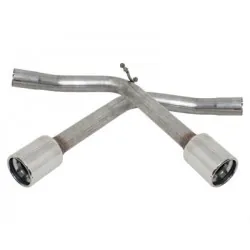 DISCOVERY 3 2.7 TDV6 stainless steel twin tail exhaust