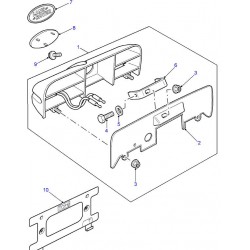 DISCOVERY 2 rear hand door handle gasket