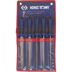 Jeu de 5 limes de 250 mm - KING TONY King Tony - 1