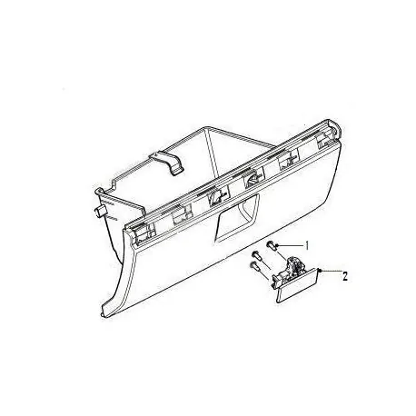 FREELANDER 2 glove box latch handle