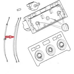 CABLE - CHAUFFAGE Land Rover Genuine - 2