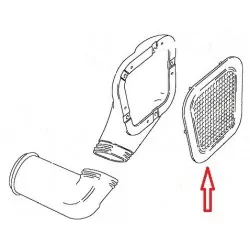 GRILLE D'ADAPTATEUR ENTREE D'AIR FRAIS - Côté gauche - GENUINE Land Rover Genuine - 2