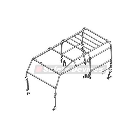 Safety device roll cage DEF110 SW Safety Devices - 1