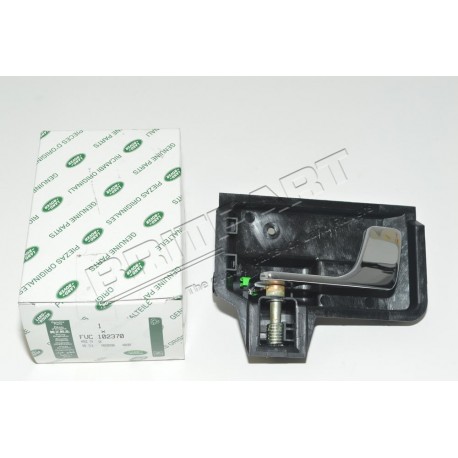Poignée intérieure chromée de porte avant gauche de RANGE ROVER P38 Land Rover Genuine - 1