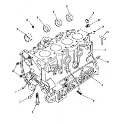 Boulon moteur de DEFENDER, DISCOVERY 1 et RRC Land Rover Genuine - 2