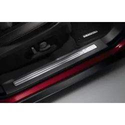 RANGE ROVER EVOQUE sill tread plates Union Jack 5 doors - Ebony