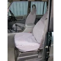 DISCOVERY 1 waterproof front seat covers - grey