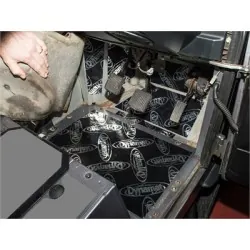 DEFENDER TD4 foot wells sound deadening kit