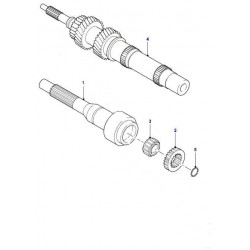 DEFENDER TD4 bearing input MT82 Land Rover Genuine - 1