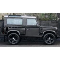 Jante aluminium KAHN MONDIAL RETRO noire 9 X 20 pour DEFENDER Kahn - 4