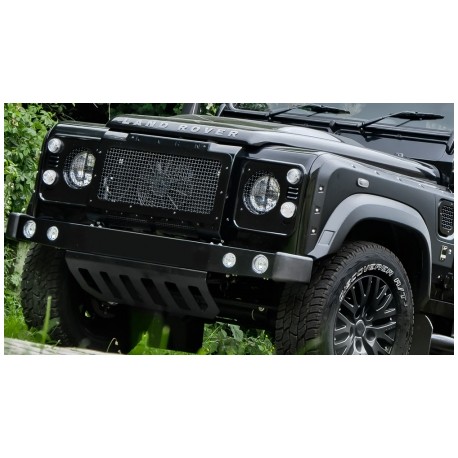 Defender Front Bumper Sump Guard - KAHN Kahn - 1