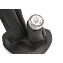 Alloy Premium Gear Shift & Gaiter Kit - R380 - Leather Cloth with Black Stitch