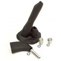 Alloy Premium Gear Shift & Gaiter Kit - R380 - Leather Cloth with Black Stitch