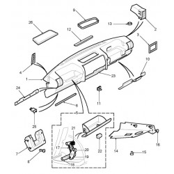 DISCOVERY 1/2 latch glove box