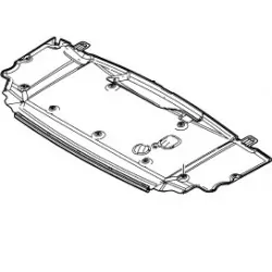 Garniture d'insonorisation de capot moteur de FREELANDER 2