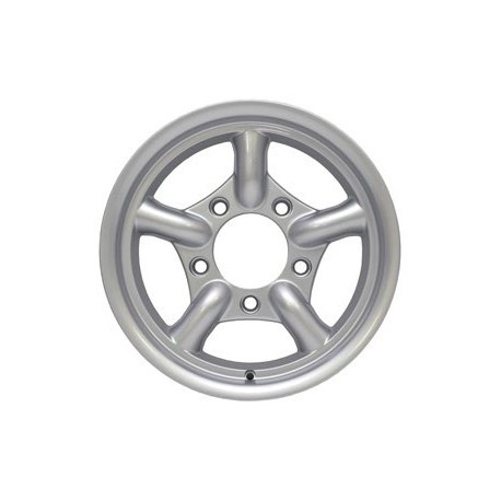 DEFENDER, DISCOVERY 1 and RRC MaxXtrac MACH 5 alloy wheel - Silver Britpart - 1
