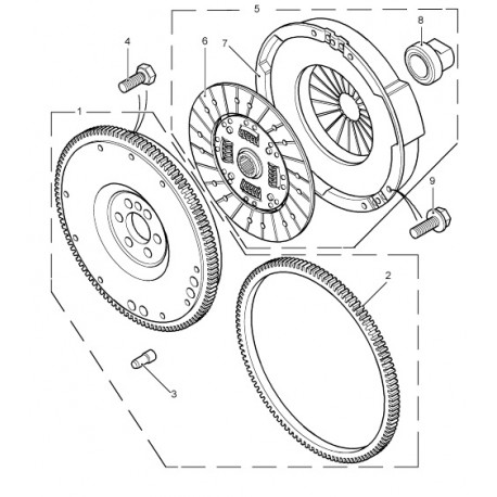 Volant moteur de FREELANDER 1 2.0 DI Land Rover Genuine - 1