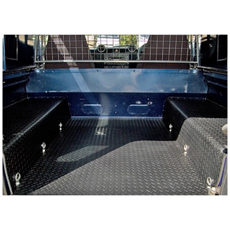 88/109 and DEFENDER 90/110 Rear 3 Piece Acoustic load mat system ExmoorTrim - 1