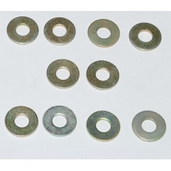 Plain flat washer 6 mm