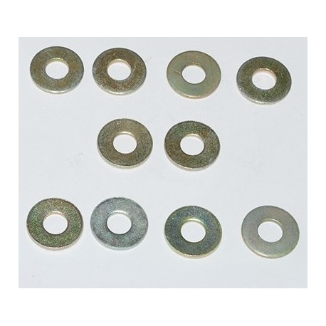 Plain flat washer 6 mm Allmakes UK - 1