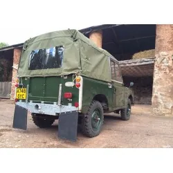 88" Full Hood Khaki Canvas ExmoorTrim - 5