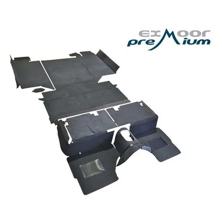 DEFENDER 110 TD4 PUMA COUNTY STATION WAGON PREMIUM FULL CARPET SET SQUARE WHEEL ARCHES