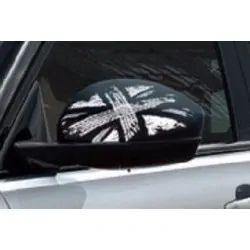 Union Jack covers mirror kit for EVOQUE - Monochrome