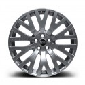 Set of 4 RS Silver Platinum alloy wheel 10 x 22 - KAHN