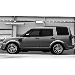 Set of 4 RS Silver Platinum alloy wheel 10 x 22 - KAHN Kahn - 3