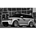 Lot de 4 jantes aluminium RS Silver platinum 10 x 22 - KAHN