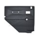 ABS REAR DOOR CASING LH BLACK MANUAL WINDOW-REPLACEMENT Britpart - 1