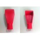 Red PVC Straight Battery Terminal Cover 50-70mm Best of LAND - 1