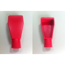 Red PVC Straight Battery Terminal Cover 50-70mm
