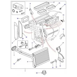 DEFENDER TD4 PUMA heater temperature control sensor Land Rover Genuine - 2