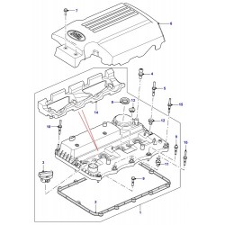 DEFENDER 2.2L TD4 PUMA cylinder head cover gasket