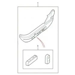 Paire de boutons de commande de sièges électriques avant de RANGE ROVER P38