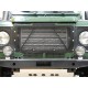 DEFENDER stainless steel black front grill Britpart - 1