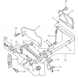 Bague de barre de contrôle de stabilité (ACE) de DISCOVERY 2 OEM - 2