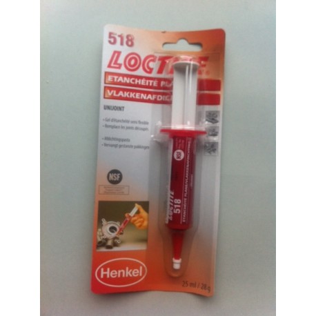 LOCTITE 518 Gel pour étanchéité plane - 25 ml